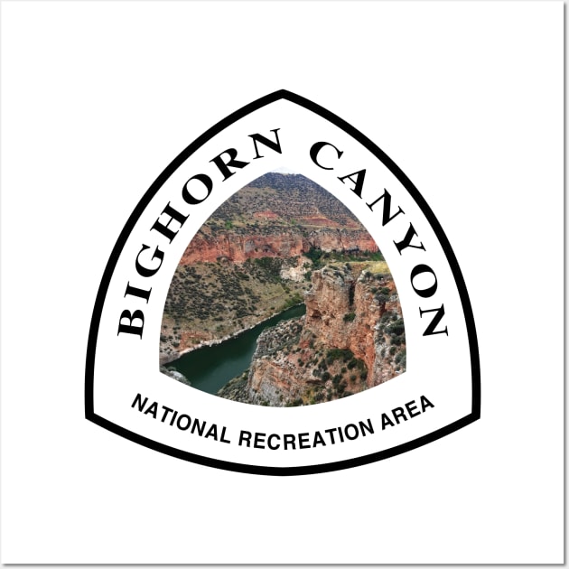 Bighorn Canyon National Recreation Area Trail Marker Wall Art by nylebuss